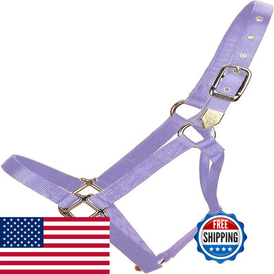 Hamilton Deluxe Horse Halter 1 Triple Ply Nylon Large Horse Or 2 Year Old Draft