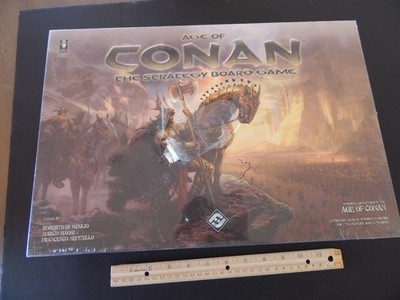 Age of Conan game Fantasy Flight in shrink unused FREE SHIP