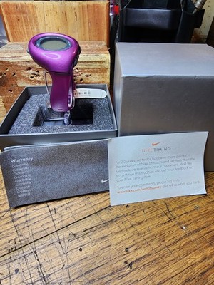 Nike Triax Swift Sync Digi Watch Violet Shock / Cave Purple NWT / NEW BATTERY
