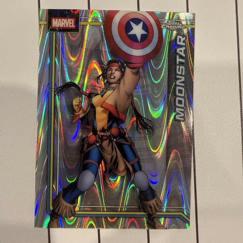 2026 Topps Chrome Marvel Moonstar #082 Raywave