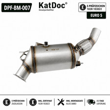✅ Dieselpartikelfilter DPF BMW 118d 120d 320d 520d X3 2.0D Euro 5