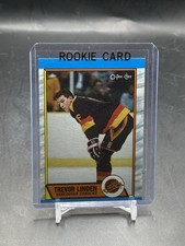 1989-90 O-Pee-Chee Rookie 89 Trevor Linden Vancouver Canucks