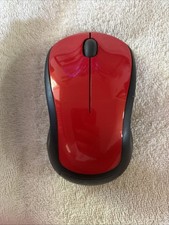 Red Wireless Logitech Mouse Great Condition 