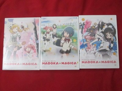 Puella Magi Madoka Magica Complete Series 3 Volume Set Anime DVD Aniplex