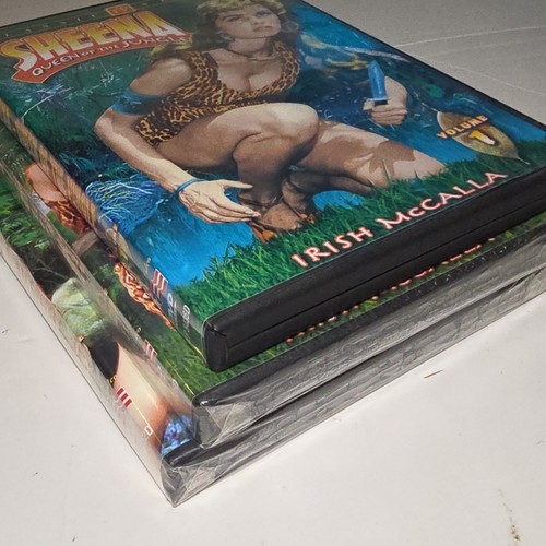 Sheena Queen Of The Jungle Volume 1-3 DVD Set Irish McCalla - NEW / LIKE NEW - Imagen 2 de 2