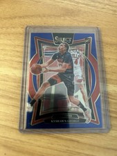 2024-25 Panini Select - Concourse Kyshawn George #85 Blue Prizm (RC)