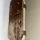 Vintage Wooden Base Fishing Rod Holder With Mounting Screws — photo 6