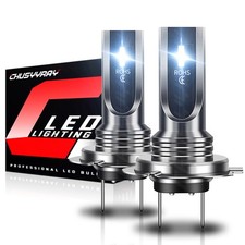 FIT For Yamaha YZF R125 White H7 Motorcycle Led Headlight 2 Bulbs Low Beam