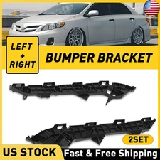 For 2009-2013 Toyota Corolla 2009-2011 Corolla Base Rear Bumper Retainer Set 4x