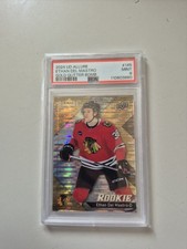 2024-25 Allure Ethan Del Mastro Rookie Gold Glitter Bomb 199/199 PSA 9 Mint Rc