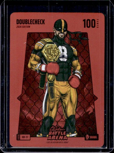 2026 Bo Jackson Battle Arena Griffey Doublecheck Red Battlefoil #RBF-97