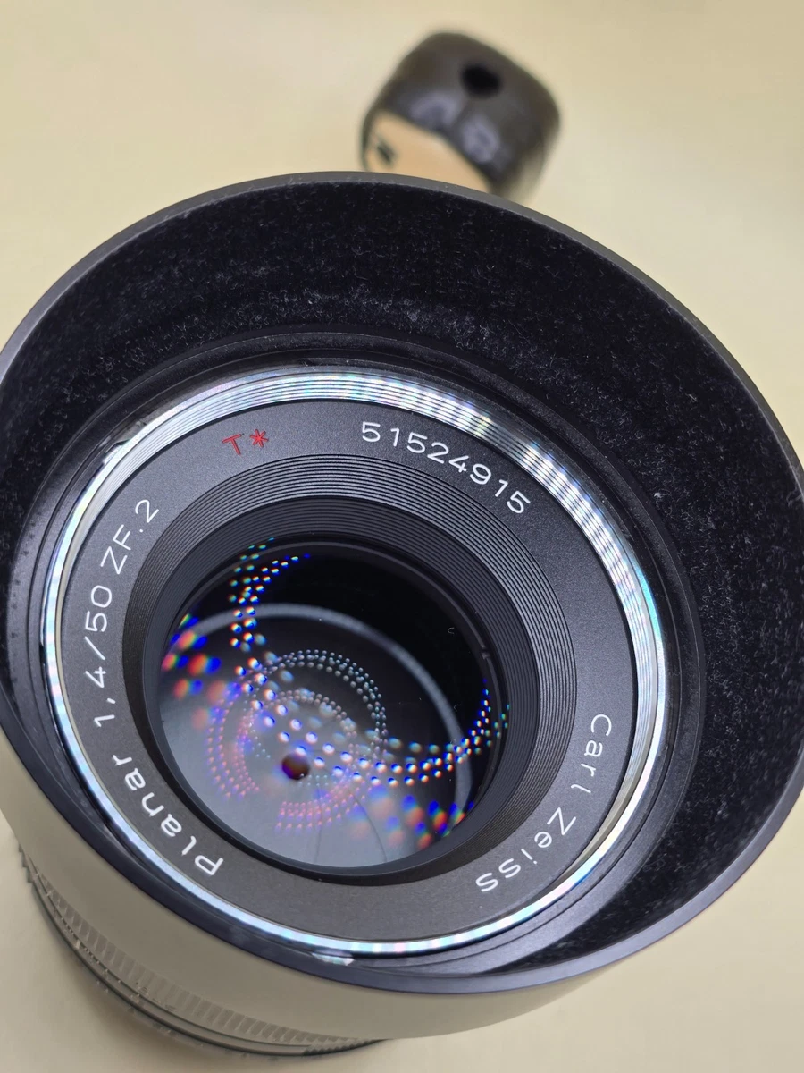 光学極上 Carl Zeiss Planar T* 50mm f1.4 ZEISS Planar T* 50mm Focal f/1.4 Camera Lenses for sale | eBay