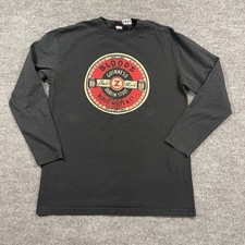 Vintage 90s Guinness Stout Beer Shirt Large 21x28 Black Blood-Wolfe- -Co