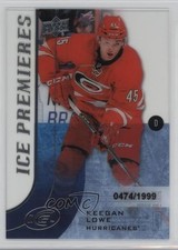2015-16 Upper Deck Ice Premieres 474/1999 Level 5 Keegan Lowe #118 7l6