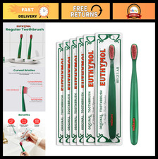 Original Toothbrushes 6 Count - Soft Curved Bristles for Sensitive Teeth  Gums,