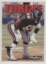 1992 Skybox Impact Jessie Tuggle #65 7zf