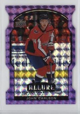 2020-21 Upper Deck Allure Purple Diamond 3/10 John Carlson #40 sw6