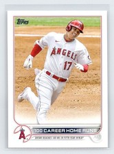 2022 Topps Update Series - Checklist Shohei Ohtani 100 Career Home Runs #US92
