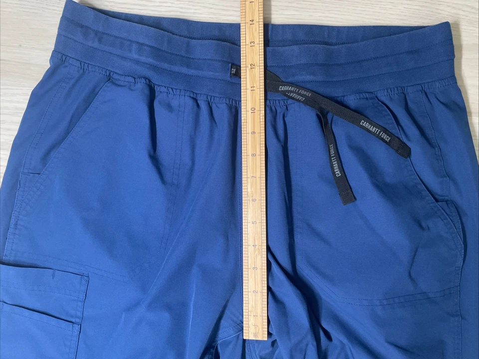 Carhartt Force Scrubs Jogger Pants Women’s XL Navy Blue Modern Fit 7 Pocket Cute - Image 4 of 4