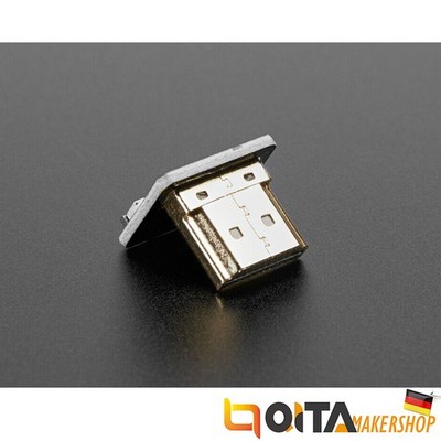 DIY HDMI Cable Parts - Right Angle (R bend) HDMI Plug Adapter Promotions