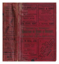 HOBSON & SON General and commercial directory of Derby And district : including