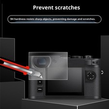 2PCS LCD Screen Protector Tempered Glass Protective for Leica M11-P M EV1 Camera