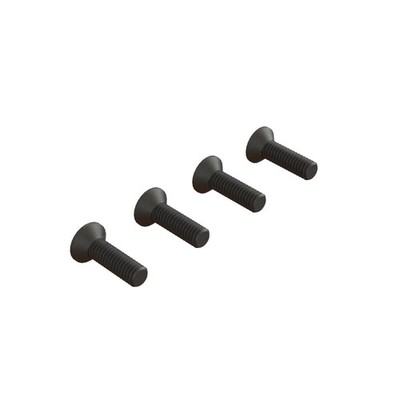 ARRMA Flat Head Screw M4x14mm 4 ARA722414 Elec Car/Truck Replacement Parts