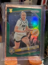 2025 Panini Prizm WNBA Hailey Van Lith Green Prizm RC #2 Chicago Sky