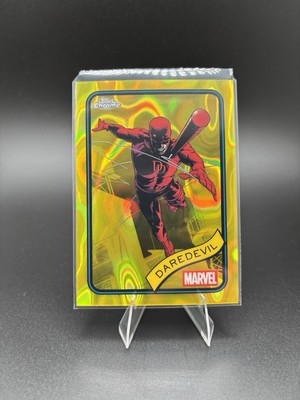 Complete your set - 2025 Topps Chrome Marvel Yellow Lava Parallel