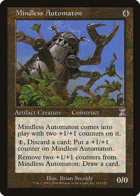 1x Mindless Automaton - LP - Time Spiral Block - SPARROW MAGIC mtg