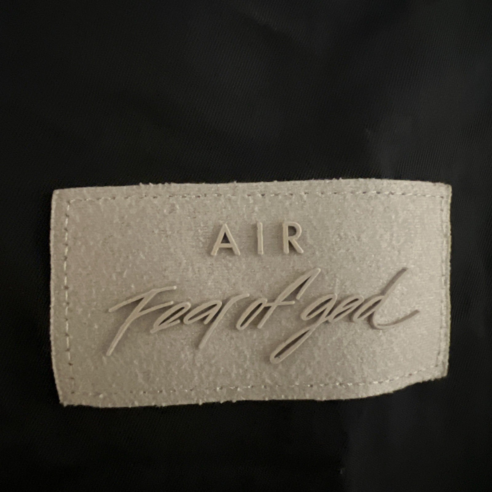 Nike x Fear Of God NBA Warm Up Top Jacket Off Noir Men Size L thumbnail 5