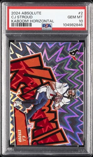 2024 PANINI ABSOLUTE KABOOM! HOR #2 CJ STROUD PSA 10