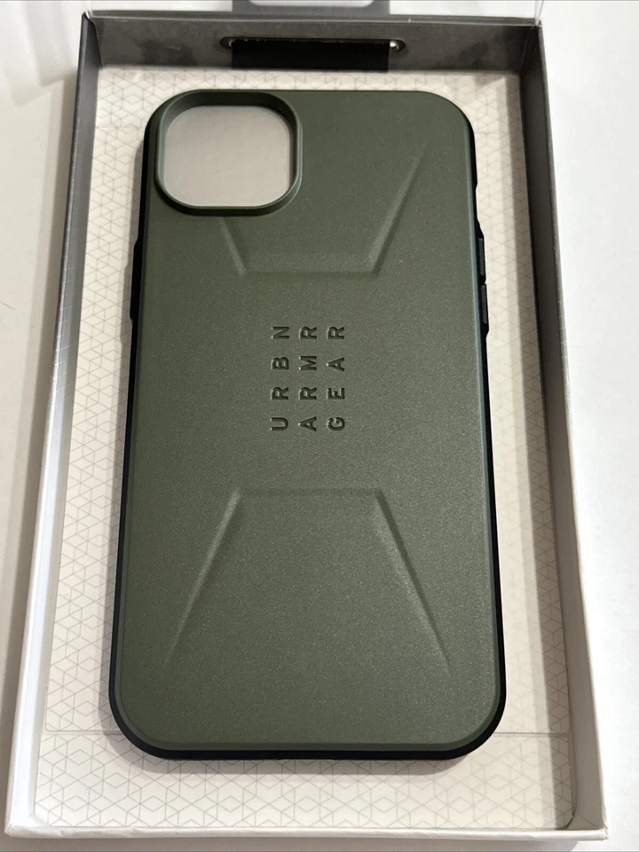 Funda Civil Urban Armor Gear UAG para Apple iPhone 14 Plus - Verde Oliva Foto 4 de 4