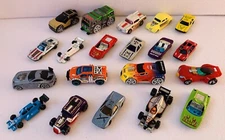 20x Toy Cars, Inc F1 Race Cars, Captain America Roadster, GC Some Playworn