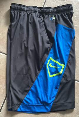 Nike ~MLB BASEBALL~Dri Fit Training Gym Shorts 574358-051 Men s Size: M
