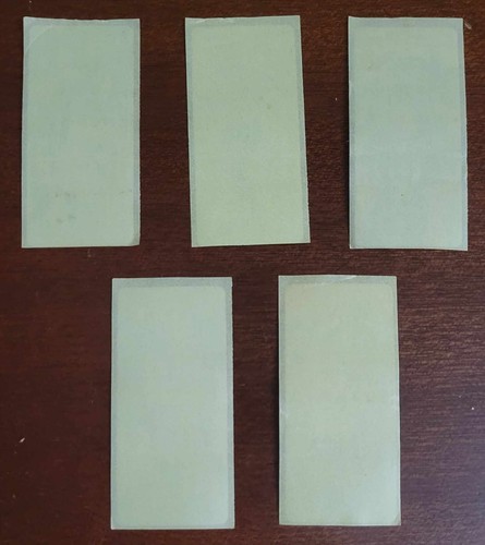 Seltenes Set mit 5 Fußball Original Kaugummi Aufklebern #10, #26, #34, #42 & #48 - Bild 2 von 2