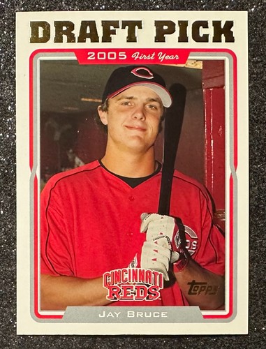 2005 Topps Draft Pick Jay Bruce #UH325 Cincinnati Reds (3x AS/2x Silver Slugger)