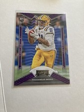 2020 Chronicles Draft Picks Playoff Thaddeus Moss Rc