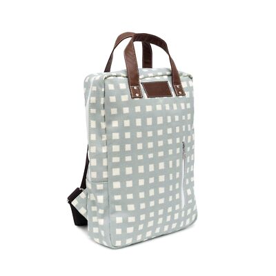MAIKA Recycled Canvas Zippered Backpack, Flores 15 display picture 2