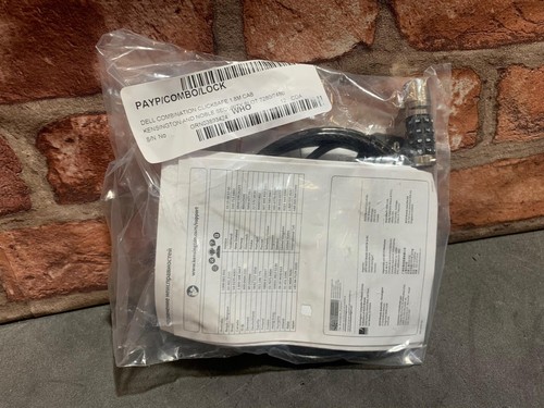 Câble de sécurité Kensington Dell Combination ClickSafe 1,8 M D6FY7 K67992EU neuf - Photo 3/3