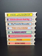 Crown Movie VHS Lot of 8 Classic Films