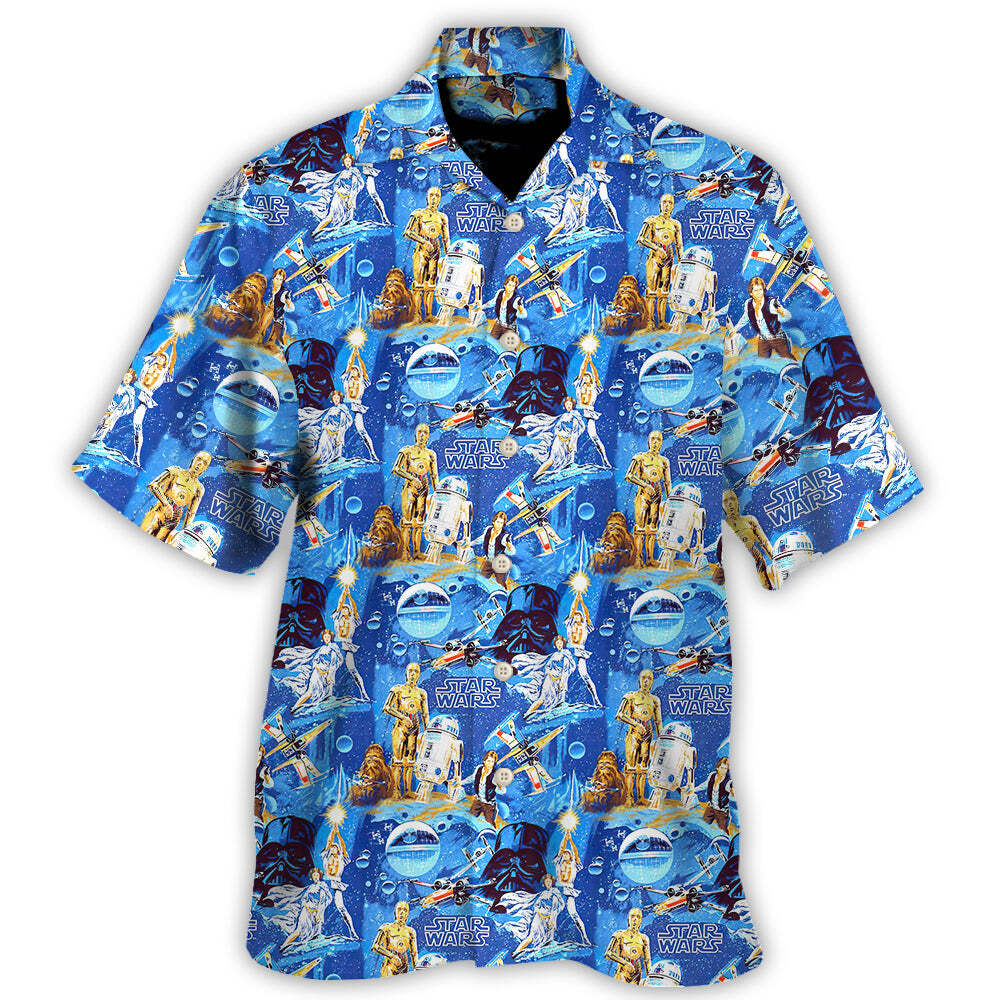 Starwars Luke   Hawaiian Shirt For Men Women Kids