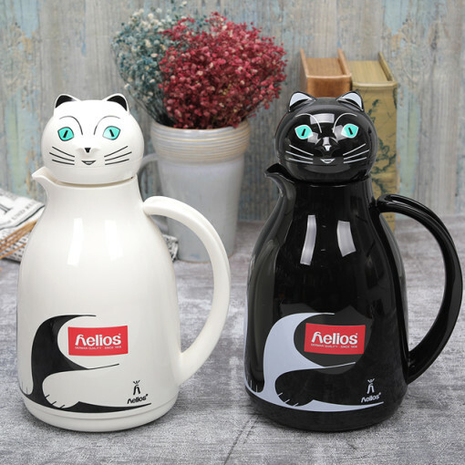 Helios Thermal Cat Series Tea Pot Hot Water Bottle Warm Cool Drink