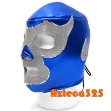 Máscara de lucha libre mexicana Luchador demonio azul, demonio azul