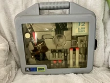 Vintage 1999 Edu Science Toys R Us Microscope Set, Carrying Case