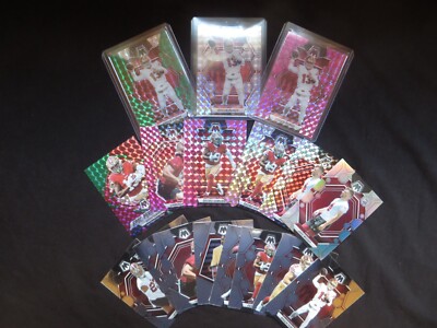 19x 49ers 2023 Mosaic Prizm Parallels + Base Lot 4x Brock Purdy + Deebo +  more