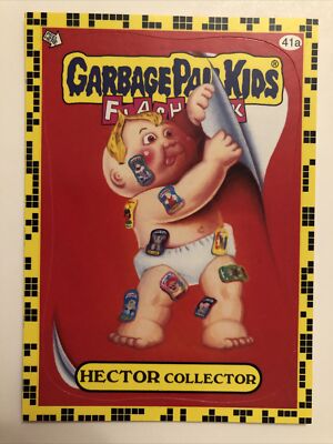 Garbage Pail Kids Topps Sticker 2011 Flashback Series 2 Yellow Hector Collector