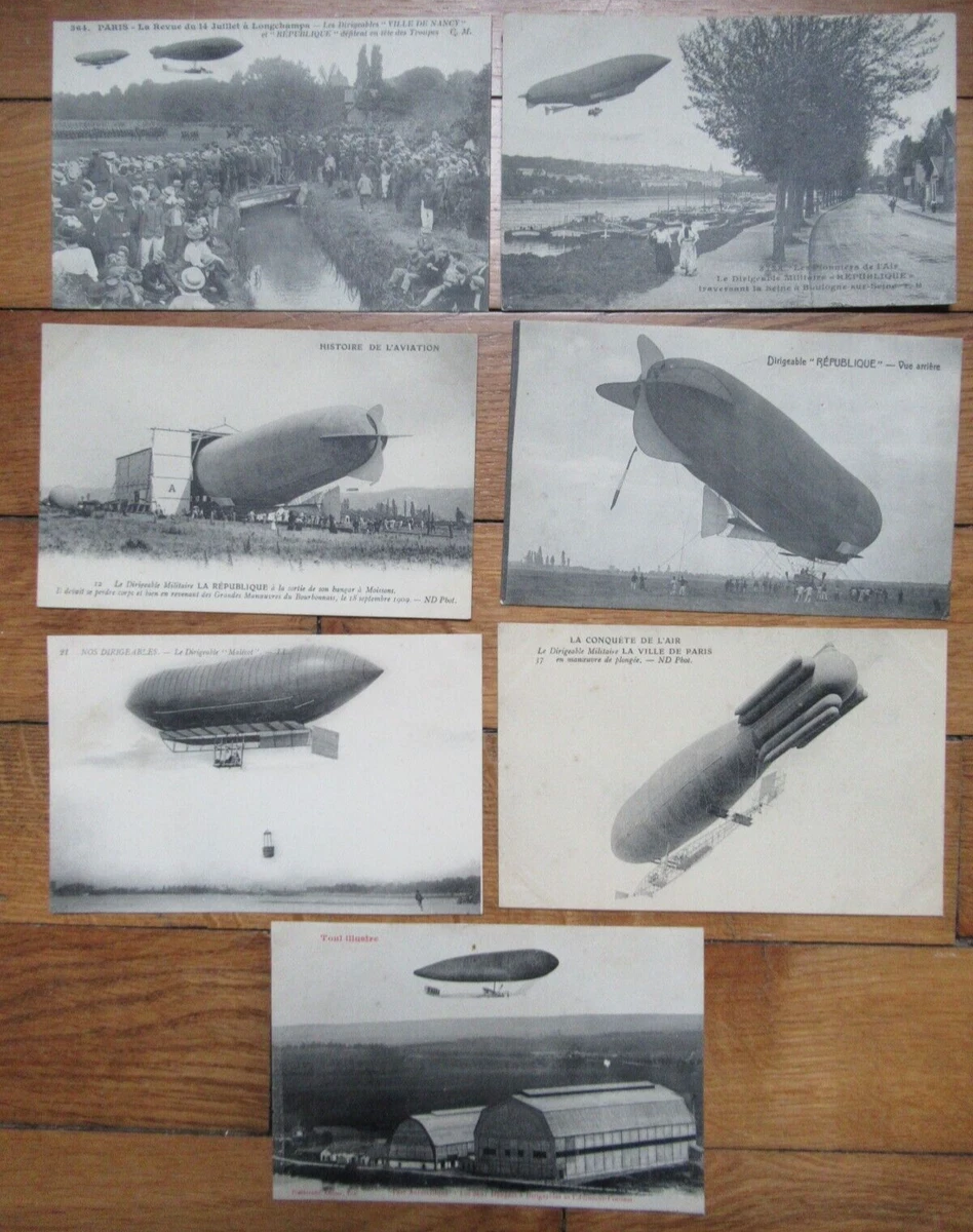 LOT DE 4 cartes postales anciennes GUERRE 14-18 WW1 ROMAGNE-SOUS