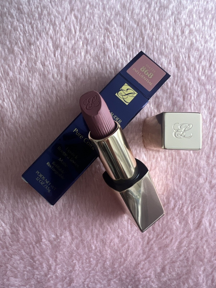 ESTEE LAUDER PURE COLOR Refillable LIPSTICK ~ 868 INFLUENTIAL | eBay