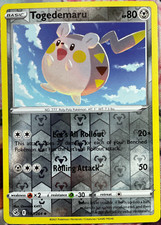 Togedemaru Reverse Holo - 187/264 - Fusion Strike Pokemon 2021